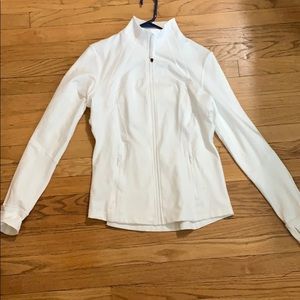 Lululemon zip up in White size 12